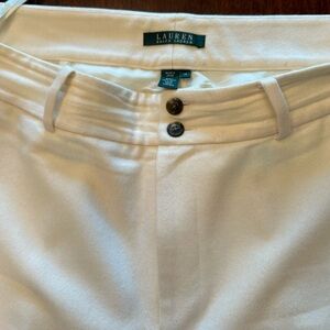 Ralph Lauren cream wool slacks